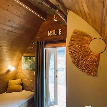 Little Wood Lodges Insolites Bailly-aux-Forges Exterior photo