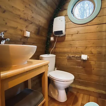Little Wood Lodges Insolites Bailly-aux-Forges Exterior photo