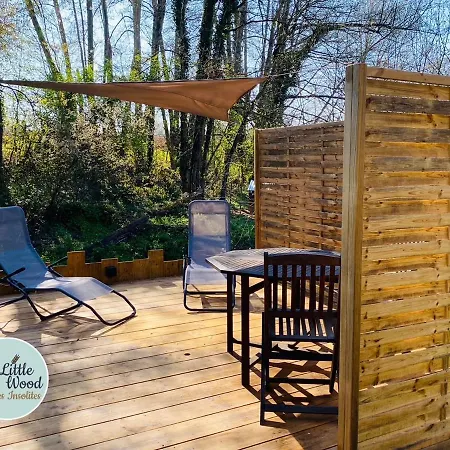 Little Wood Lodges Insolites Bailly-aux-Forges Exterior photo