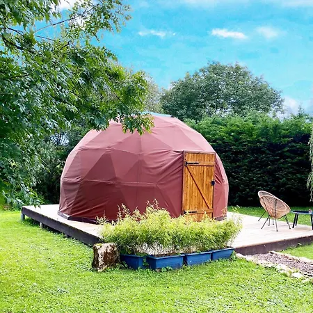 Little Wood Lodges Insolites Bailly-aux-Forges Exterior photo